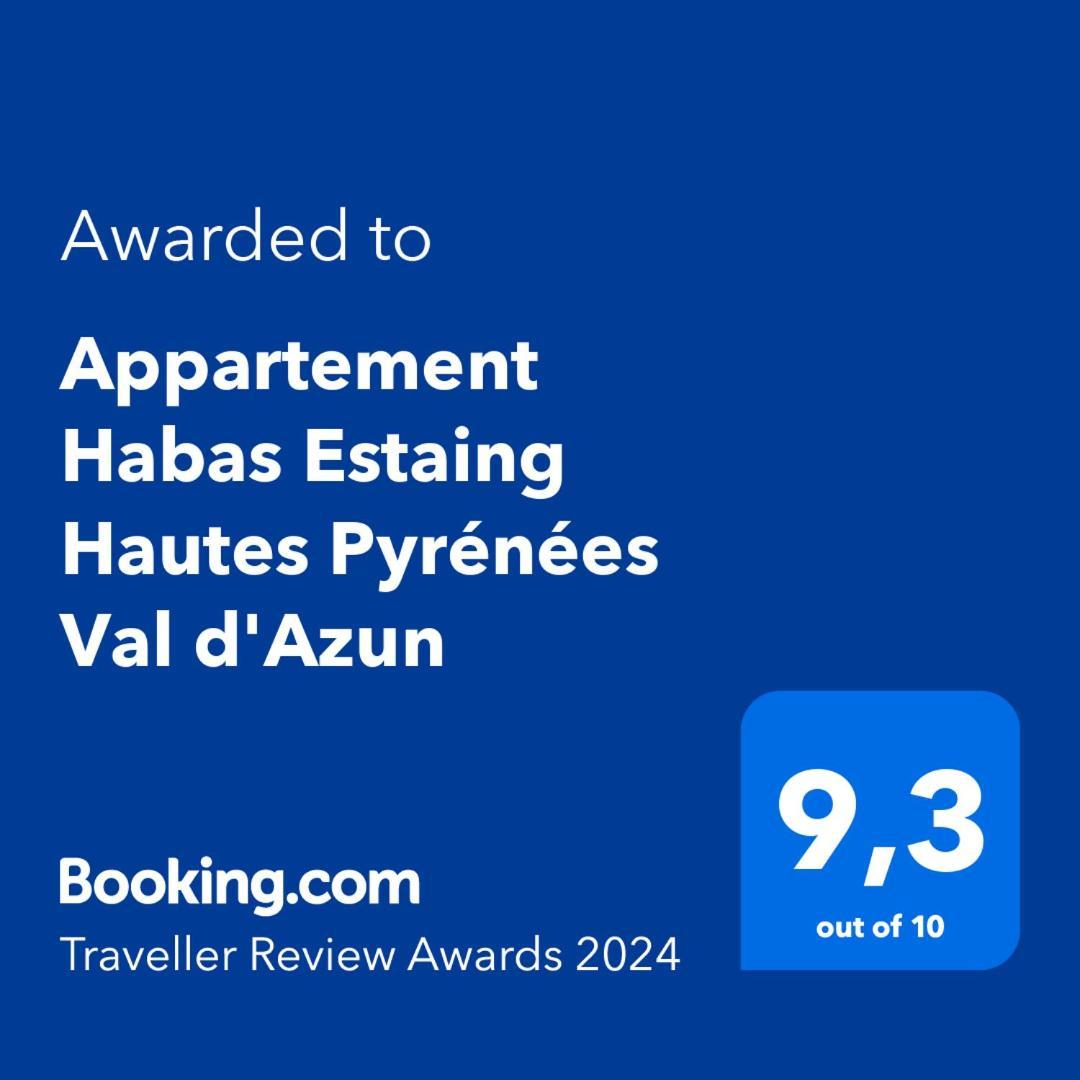 Appartement Habas Estaing Hautes Pyrenees Val D'Azun المظهر الخارجي الصورة